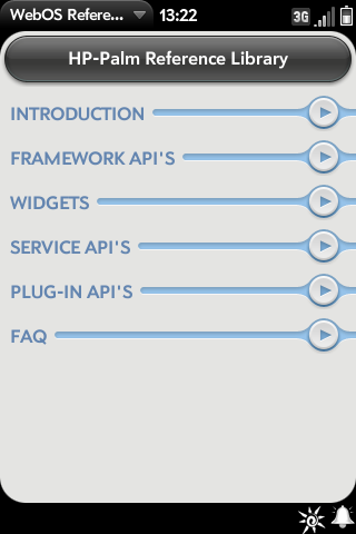 Webos Reference